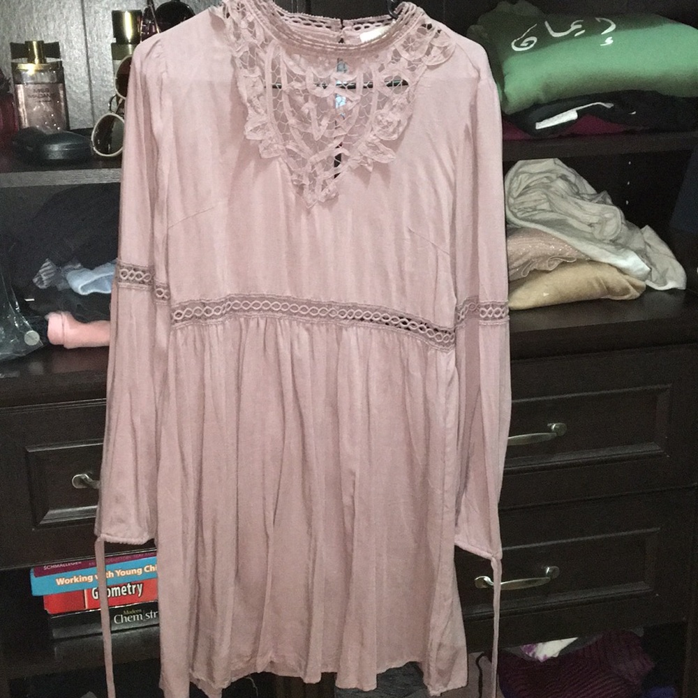 Mauve pink forever 21 dress